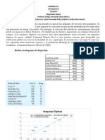 UNIMINUTO ESTADÍSTICA TALLER 4 Regresión Lineal