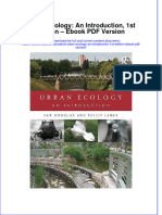 Instant Download Urban Ecology An Introduction 1st Edition Ebook PDF Version PDF FREE