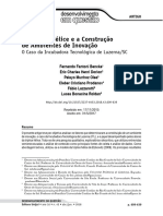 Bencke Et Al. - 2018 - A Tríplice Hélice e A Construção de Ambientes de Inovação