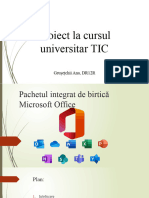 Pachetul Integrat de Birotica Microsoft Office