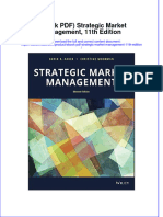 Instant Download Ebook PDF Strategic Market Management 11th Edition PDF FREE
