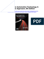 Instant Download Test Bank For Automotive Technology A Systems Approach 6th Edition PDF Scribd