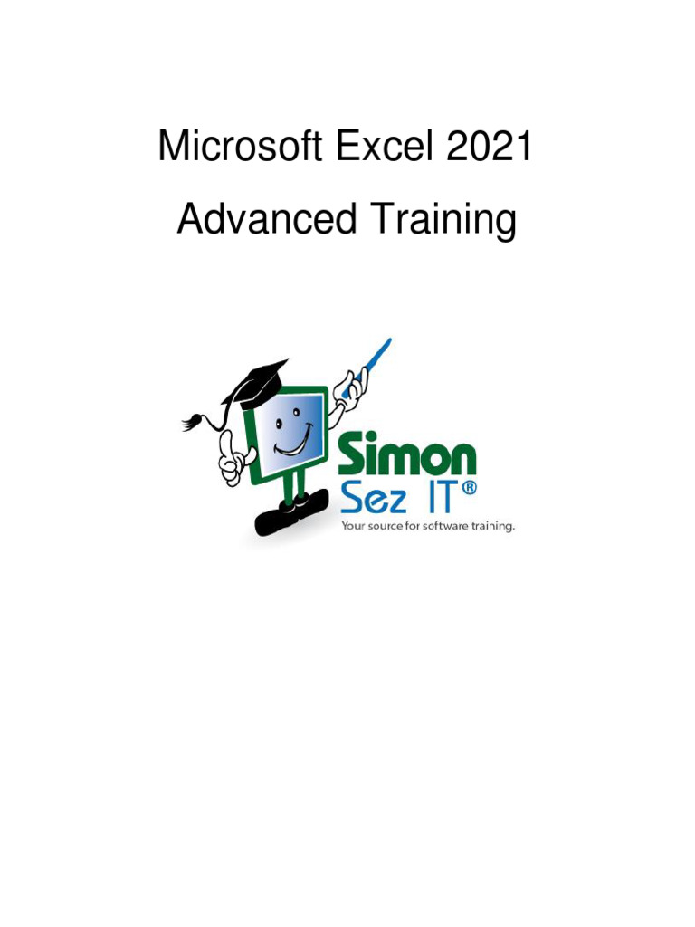 Microsoft+Excel+2021+Advanced+Training+-+transcription | PDF ...