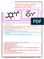 Chapitre 5, GÃ©omÃ©trie de Quelques Molã©cules, ActivitÃ©s, Exercices D'application, TCS BIOF, PR JENKAL RACHID