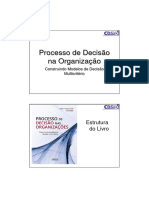 Processo de Decisão Na Organização - Notações de Aula