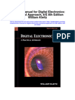 Instant Download Solution Manual For Digital Electronics A Practical Approach 8 e 8th Edition William Kleitz PDF Scribd
