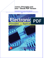 Instant Download Electronics Principles and Applications Ebook PDF Version PDF FREE