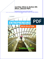 Instant Download Entrepreneurship Ideas in Action 6th Edition Ebook PDF PDF FREE