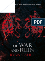 3 of War and Ruin (The Bound and The Broken Book 3)