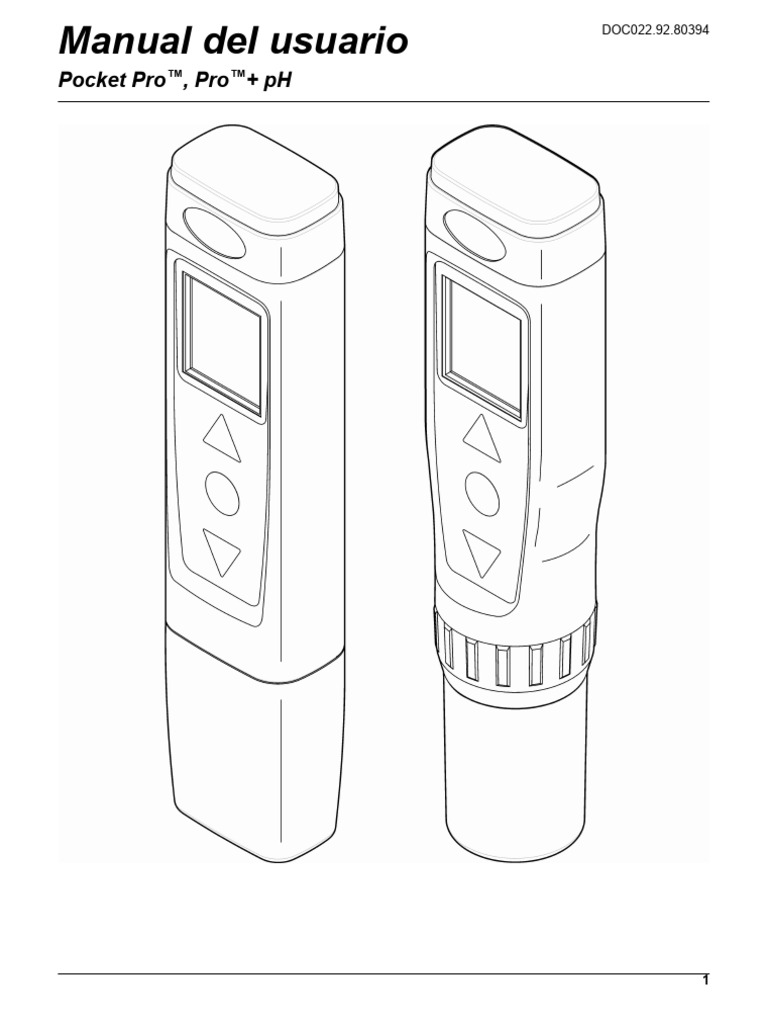 Manual Phmetro Pocket | PDF