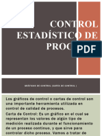 Control Estadístico de Procesos