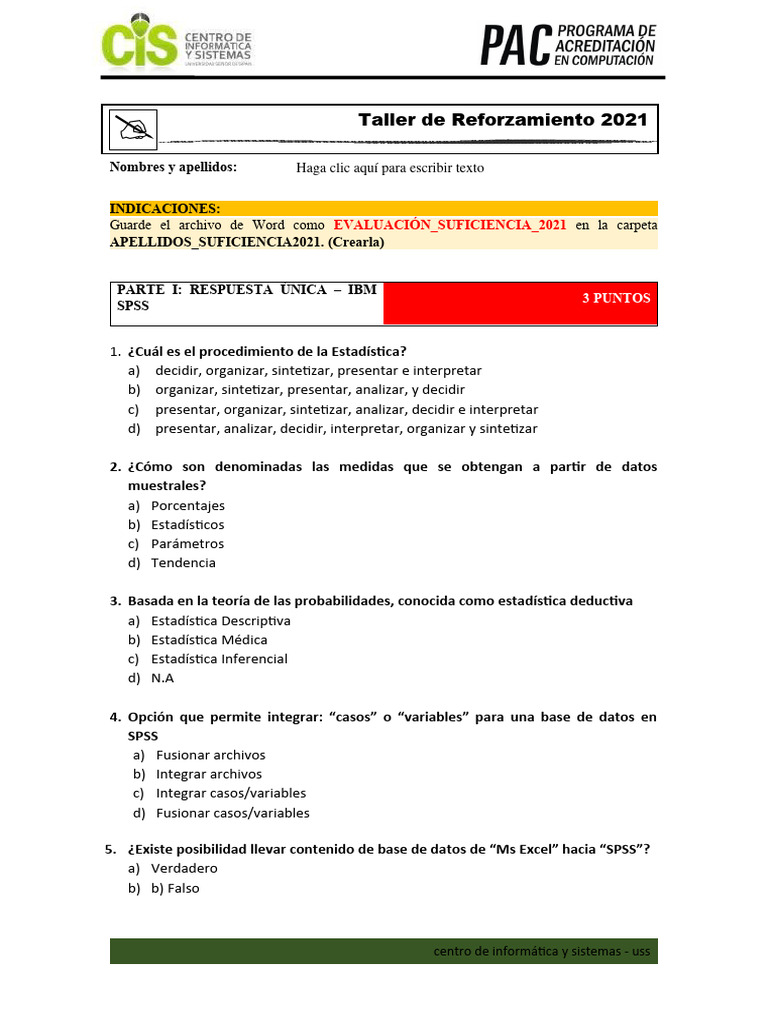 Taller spss egresados cis descargar gratis pdf estad sticas spss