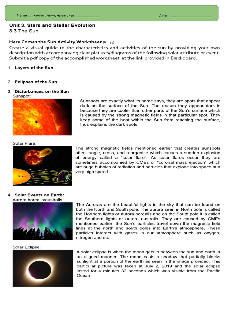 Understanding Solar Phenomena and Events | PDF | Sun | Aurora