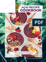 SAMBAZON Acai Recipe Cookbook