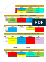 Horario Actualizado Enero 2024