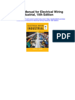 Instant Download Solution Manual For Electrical Wiring Industrial 15th Edition PDF Scribd
