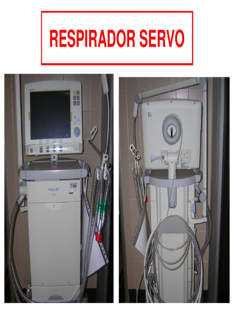 Respirador Servo PDF