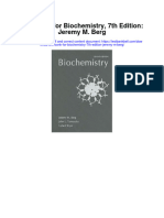 Instant Download Test Bank For Biochemistry 7th Edition Jeremy M Berg PDF Scribd