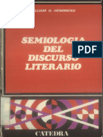 Semiologia Del Discurso Literario Introduccion 1215179