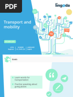 Transport and Mobility