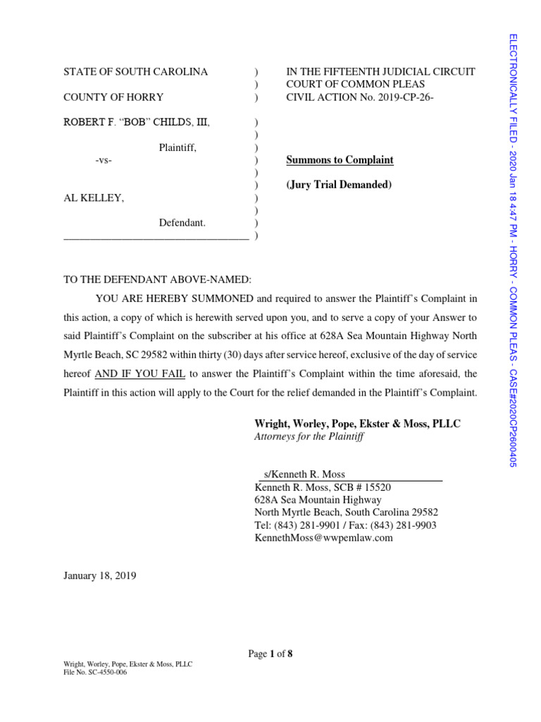 robert-childs-iii-lawsuit-pdf-defamation-legal-remedy