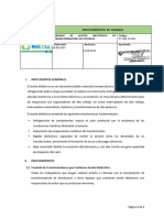 Procedimiento Drenaje Aceite Dielétrico Transformadores de Potencia