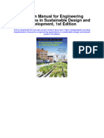 Instant Download Solution Manual For Engineering Applications in Sustainable Design and Development 1st Edition PDF Scribd