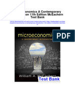 Instant Download Microeconomics A Contemporary Introduction 11th Edition Mceachern Test Bank PDF Scribd