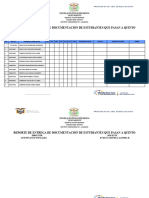 Reprote Entrega de Documentos