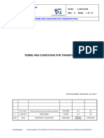 L-GT-016-B Terms Conditions For Transportation - REV. 1 - Revqa-I