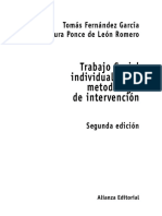 Trabajo Social Individualizado Metodologia de Intervencion 2a Edicion