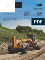Caterpillar 14G Specifications PDF