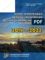 Sistem Terintegrasi Neraca Lingkungan Dan Ekonomi Indonesia 2018 2022