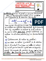 Série 3 de Suivie Temporel D Une Réaction Chimique El Badaoui