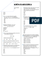 Ecuación Cuadrática - Seminario A. Antonio Raimondi