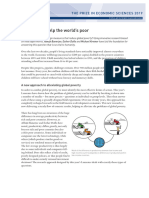 NOBEL 2019 Economia Combate a Pobreza Projeto