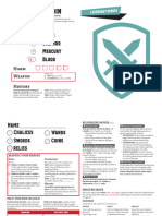 Rhapsody of Blood Handouts and Reference Sheets Icons