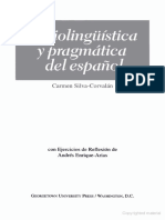 Sociolingüística: y Pragmática Del Español