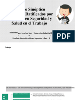 Cuadro Sinoptico Convenios Ratificados Por Colombia en Seguridad