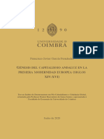 Génesis Del Capitalismo Andaluz en La Primera Modernidad Europea