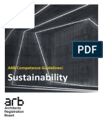 ARB Competence Guidelines - Sustainability