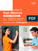 Brochure Escolar San Marcos