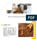 Proceso de Elaboracion Del Dulce de Leche