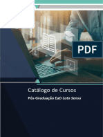 Catálogo Cursos de Pós EaD