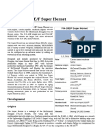 Boeing F A-18E F Super Hornet