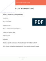 Chatgpt Business Guide