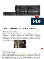 Fit-Up Weld Materials