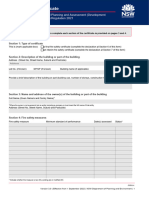 Fire Safety Certificate Template