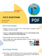 Social Change in Sociology