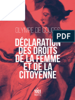 Déclaration Des Droits de La Femme Et de La citoyenne-NED (Gouges Olympe De)